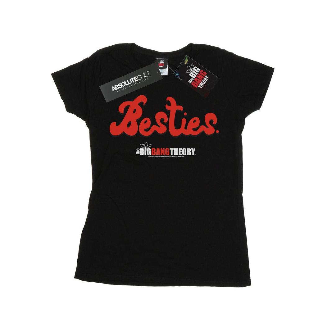 The Big Bang Theory Womens/Ladies Besties Text Cotton T-Shirt