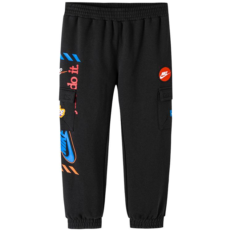 Kids  Nike Knitted Sweatpants Black NY2142057PS-001-F01 4