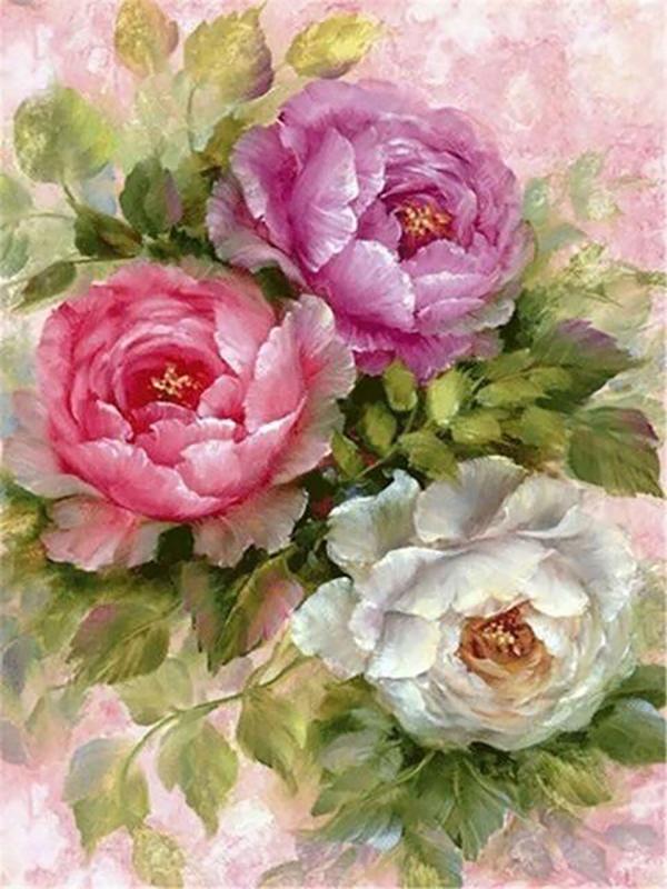 40x50cm Coloring By Number Elf Girl Cartoon Drawing On Canvas Hand Painted Decoration Picture Tiger DIY Christmas Gift