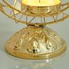 Eid Al-Fitr Metal Incense Burner Gold Silver Black Tea Light Cup Stand  Ramadan Decoration