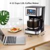 1.5l American Drip Coffee Machine 24-Hour Reservation Warm Function 950w