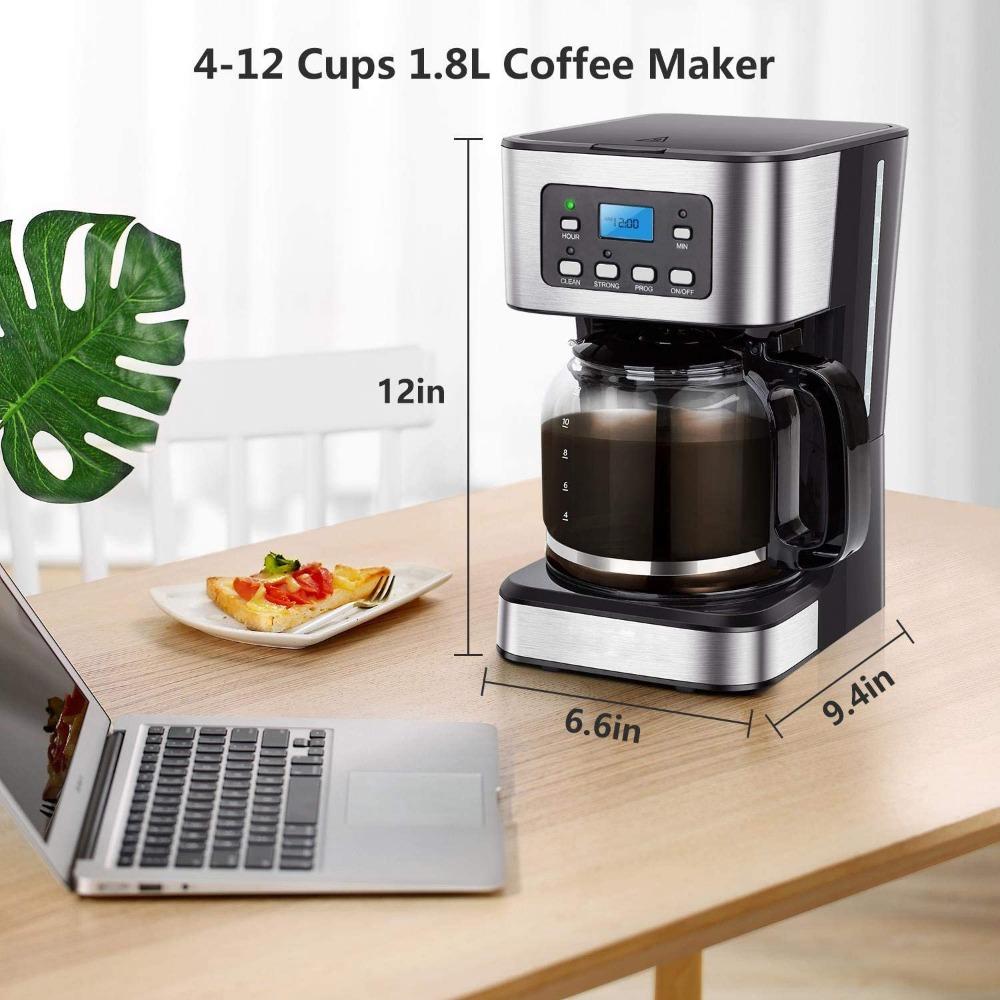 1.5l American Drip Coffee Machine 24-Hour Reservation Warm Function 950w