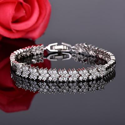Korean Fashion Jewelry Popular Jewelry Sweet Temperament Micro-set Zircon Bracelet