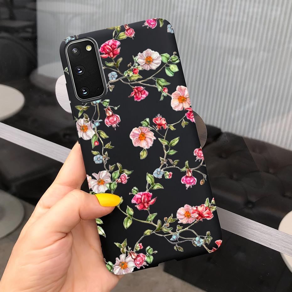 For Samsung Galaxy S20 5G S20+ Case Cover Fashion Soft Silicone Macaroon Phone Cases For Samsung S20 FE S 20 Plus S20Plus Funda