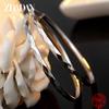 925 Sterling Silver 30/40/50/60mm Circle Hoop Earrings for Women Fashion Party Jewelry Gifts