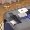 Spacious Enclosed Cat Litter Box with Anti-Splash Design and Easy-Clean Drawer
