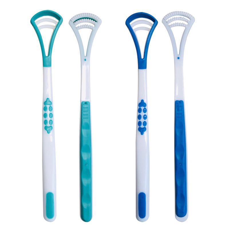 1Pcs Tongue Brush Cleaner Scraper For Oral Care Hygiene Keep Fresh Breath Remove Bacteria Plaque