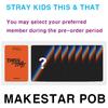 MAKESTAR Only Official Photocard POB STRAY KIDS THIS & THAT