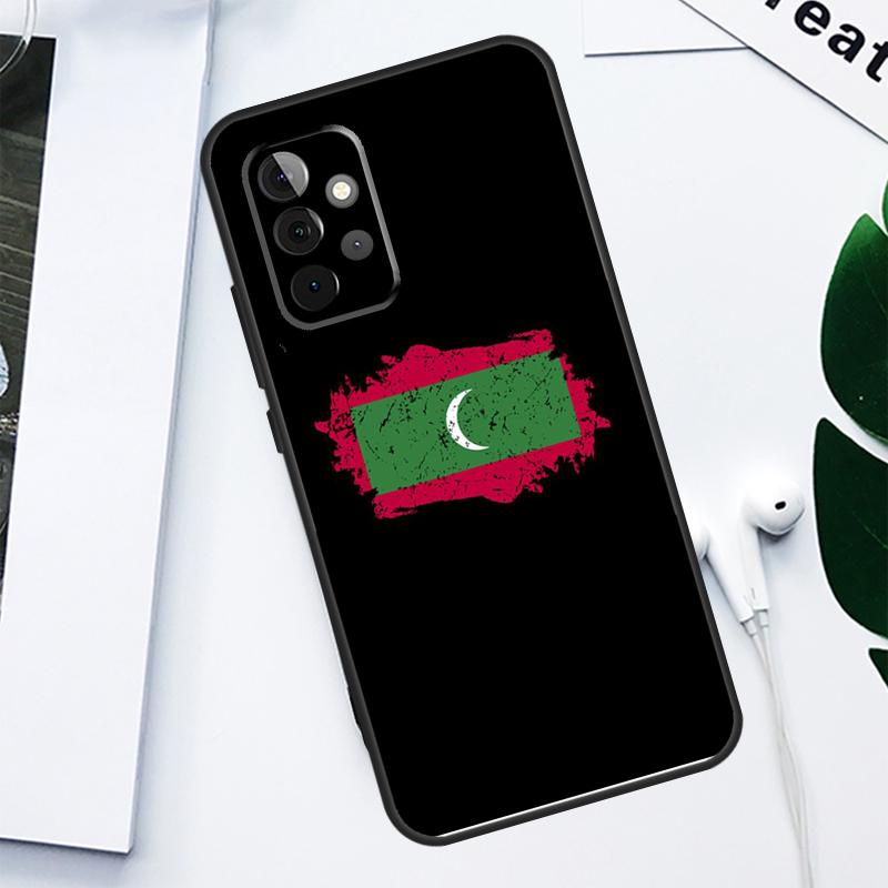 

Флаг Мальдив для Samsung Galaxy A06 A05 A16 A54 A34 A14 A55 A35 A15 A53 A33 A13 A22 A32 A52 Чехол для телефона Samsung A33 5G