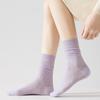 Einfarbige Sommer-Netz-Stulpen für Damen, Leichter Sommerstil, Wadenlang, Atmungsaktive Socken