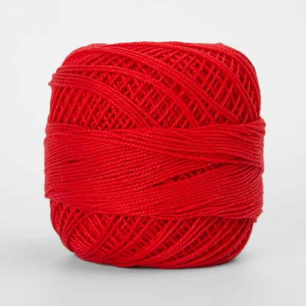 Handmade Thread Size 3 Lace Thread Cotton Solid Color Embroidery Thread Crochet Thread