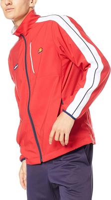 Ellesse Baseline Jet Tennis Racing Red Size M Size ETS59302 Men's Jacket, (RR), (Japan M),