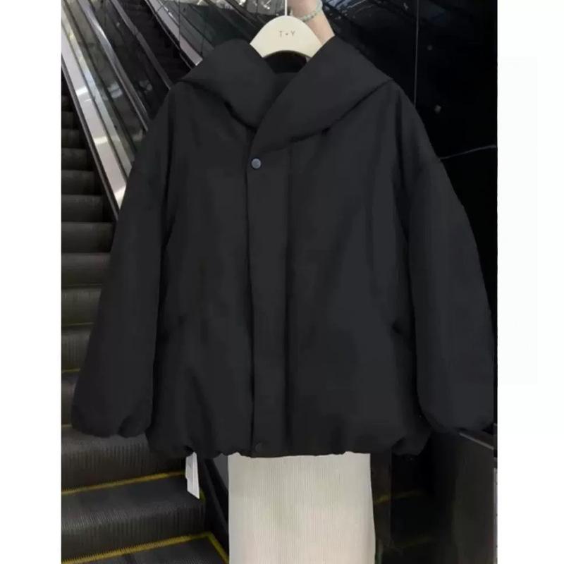 

Короткая белая утолщенная хлопковая куртка для женщин на зиму, новый модный стиль, высококлассное, супер красивое пальто XL