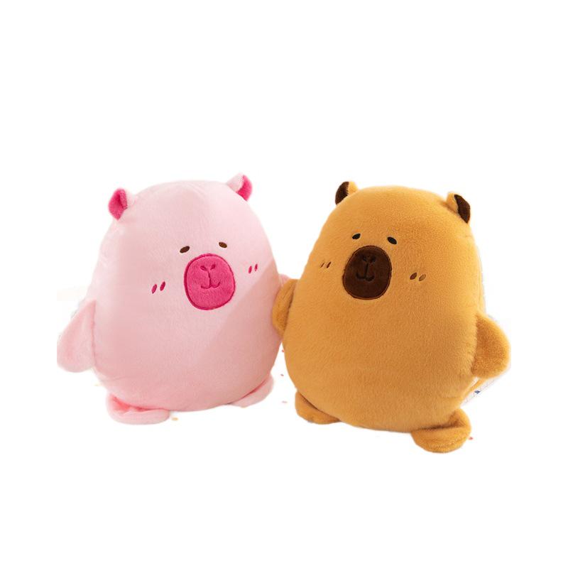 Capybara Plush Hand Warmer Pillow - Cute Winter Doll for Students