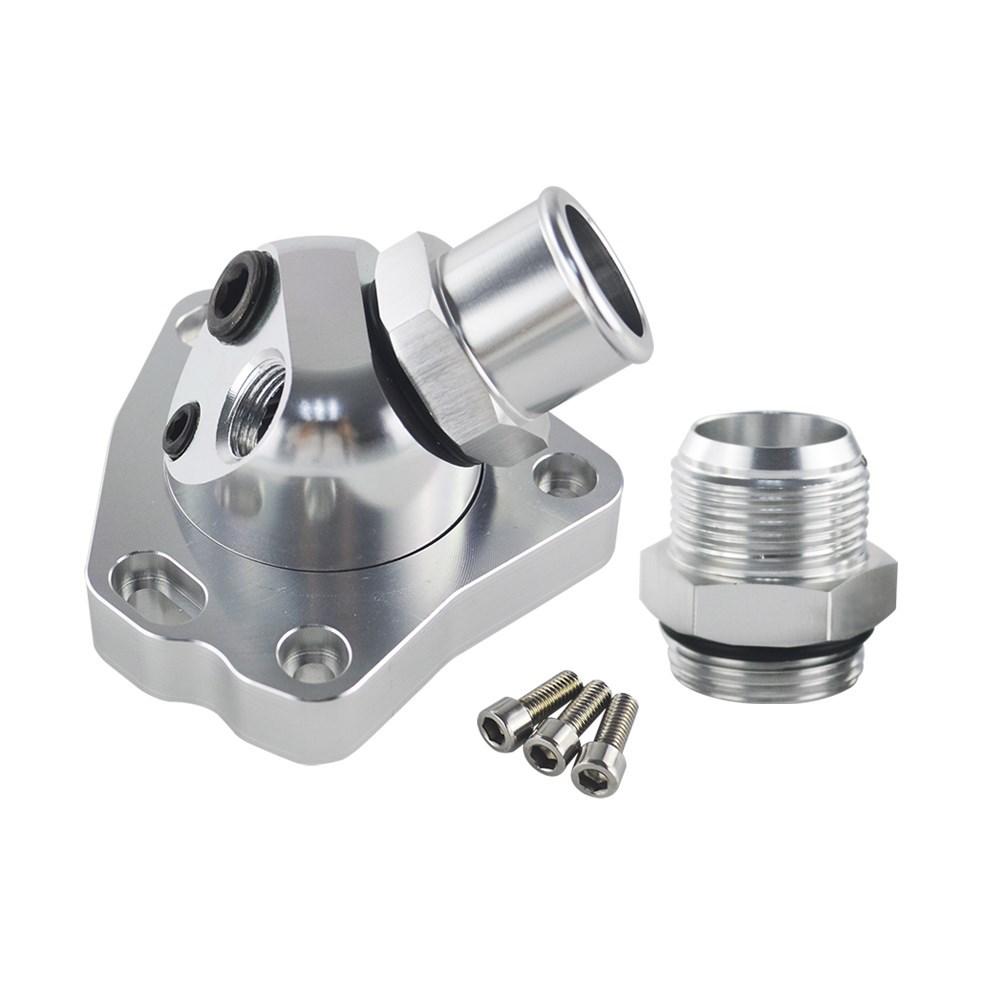 Car Swivel Neck Thermostat Modification Engine Cooling Thermostat Housing For Honda Accord K Series K20 K24 Radiator Hose K Swap