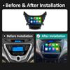 For Hyundai Elantra Avente I35 2011 2012 2013 2014 2015 Cooling Fan Car Video Radio Multimedia Player GPS Navigation Accessories