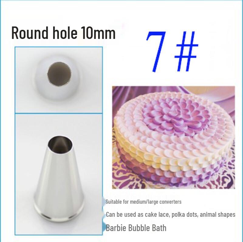 Zhaoran Stainless Steel Cake Decorating Nozzle Set