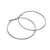 6 Pairs Of Womens Large Hoop Earrings,Hypoallergenic Titanium Steel Hoop Earrings For Women Womens 30-40-50mm