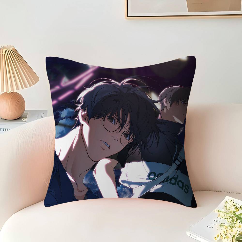 Anime Lost In The Cloud Pillow Cushion Cover Pillowcase Living Room Sofa Home Decor Customized
