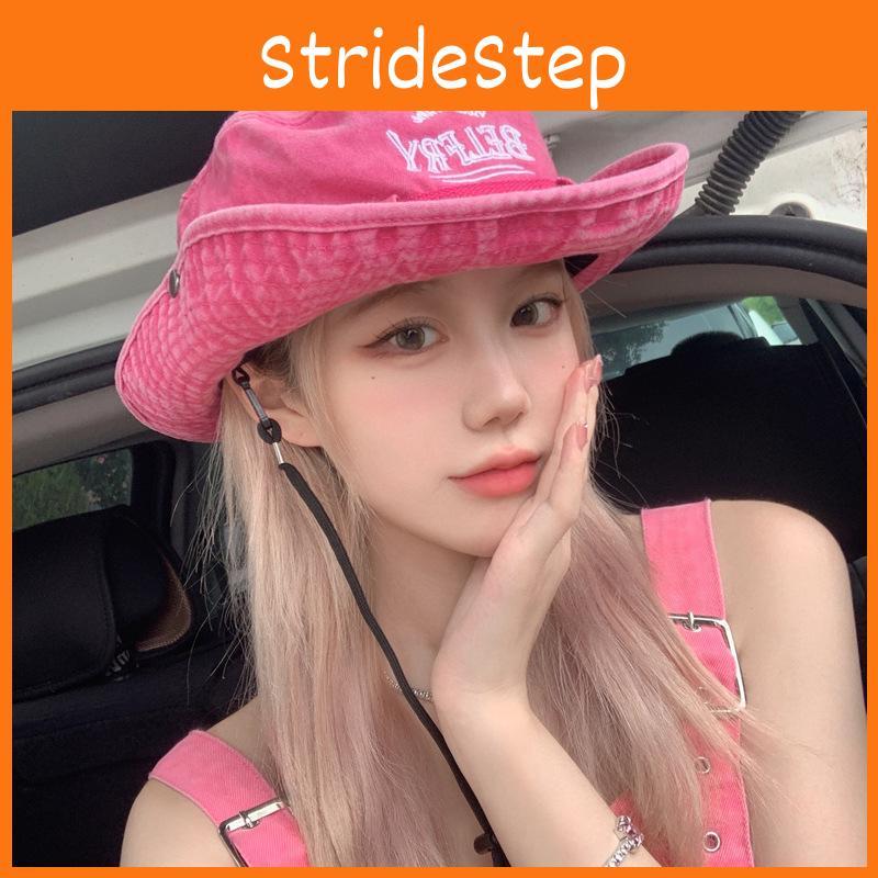 Letter Embroidery Belfry Fisherman Hat Fashion Outdoor Bucket Hat Protection Sun