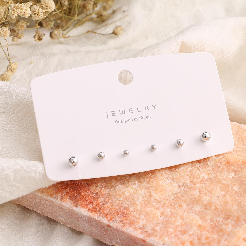 Fashion Cute Love Heart Stud Earrings Simple Small Hoop Earrings for Women