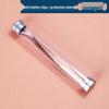 Plated Iridescent Precision Stainless Steel Rose Gold Feather Tweezers for Grafting False Eyelashes