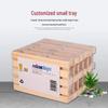 Heat-Resistant Wooden Openwork Coaster and Mini Tray