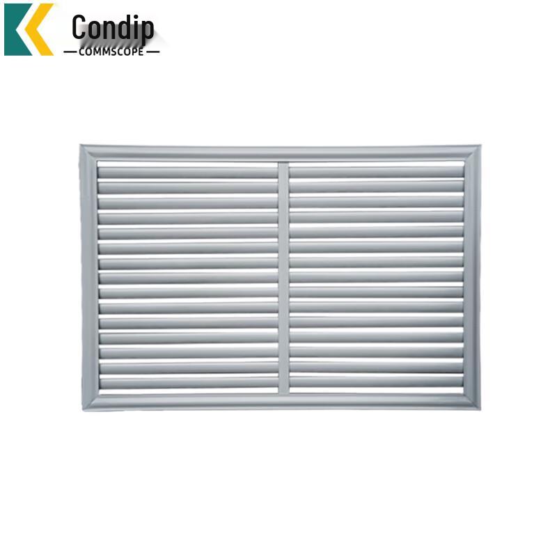 KANGDIPU Wrought Iron Louvered Radiator Cover
