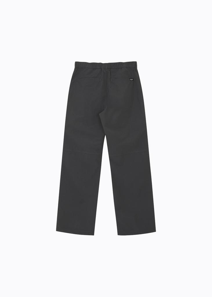 LIMELIGHT APPAREL Standard Fit Nylon Pants (Charcoal)