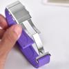 18mm 20mm 22mm 316L Solid Stainless Steel Watch Clasp Luxury Adjustable Folding Buckle For Watch Repair Accessories Replacement