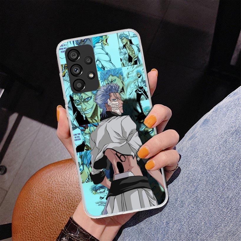 Grimmjow 6 Bleach Phone Case For Samsung Galaxy A52 A32 A22 A12 A51 A31 A50S A30S A20S A10S Note 20 Ultra 10 Plus S10 A72 A71 Ga