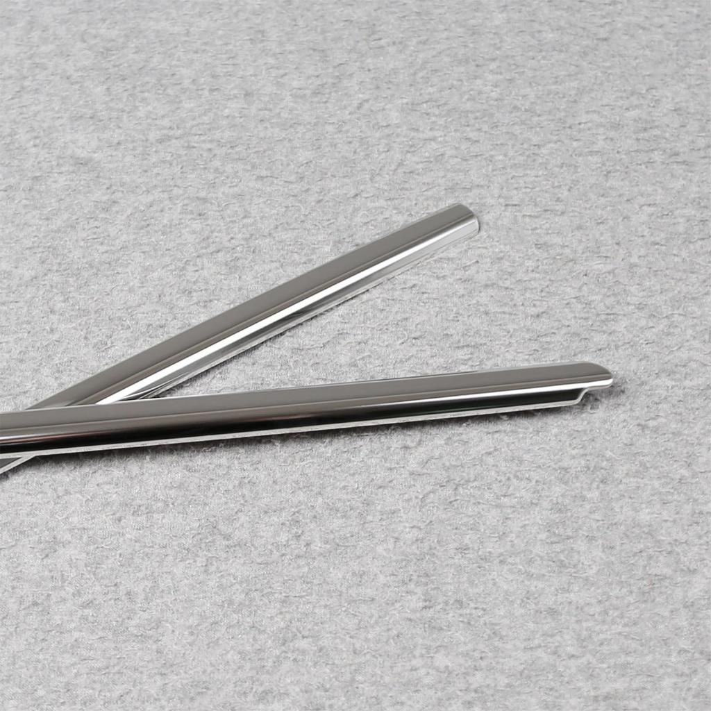 RUIQ Exterior Stainless Steel Full Set Window Frame Trim and Pillar for the New Daihatsu Move LA850S/LA860S (Chrome Plated)