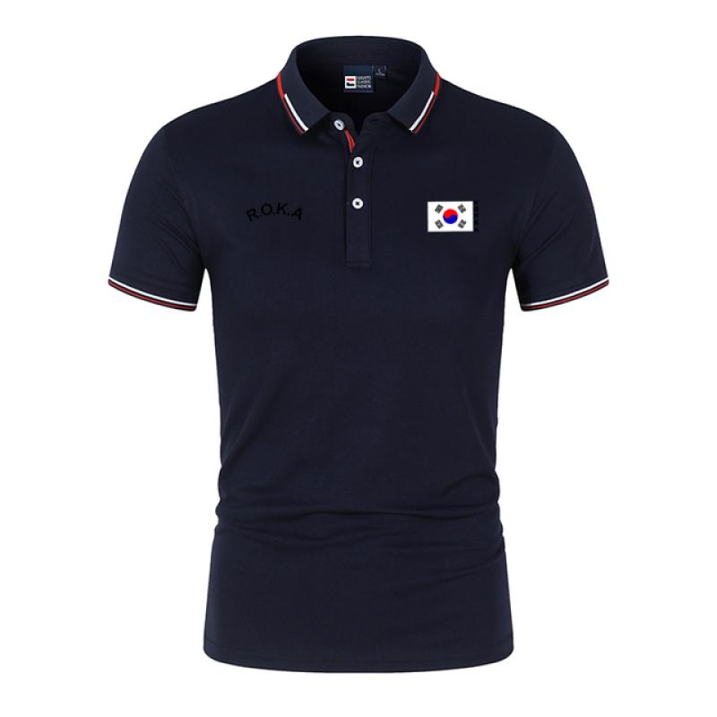 Summer R.O.K.A Outdoor Leisure POLO Shirt Outdoor Sports Work Casual Short Sleeves Breathable and Comfortable POLO
