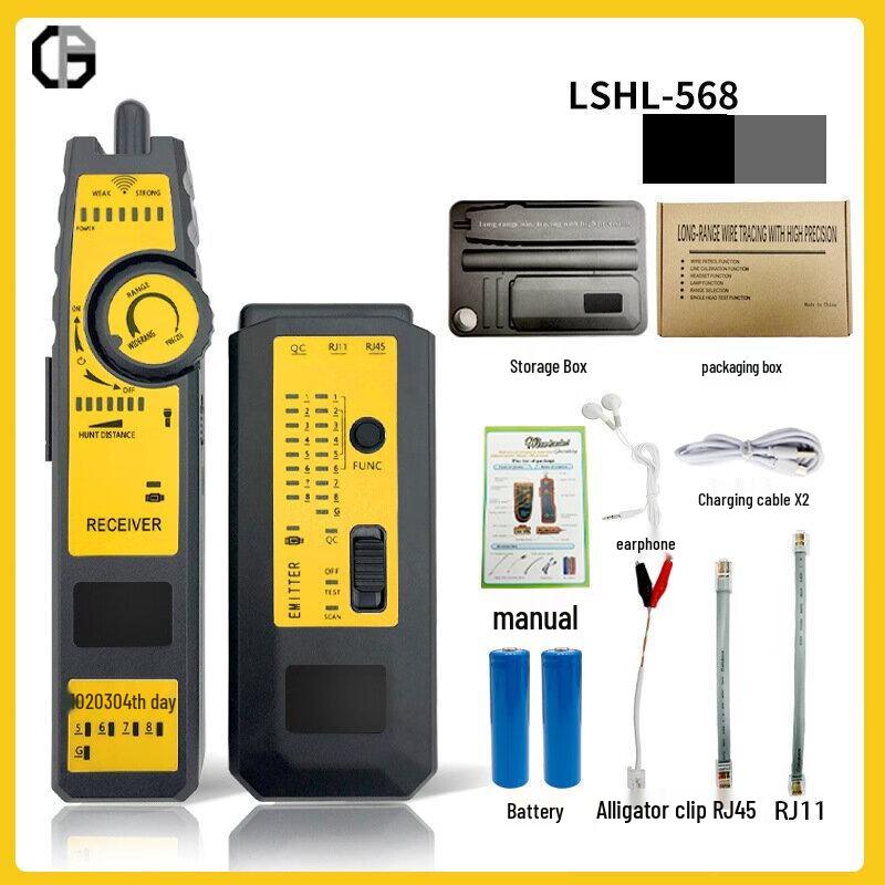 Yuante Multifunction Rechargeable Cable Finder & Tester CN plug (adapter included)