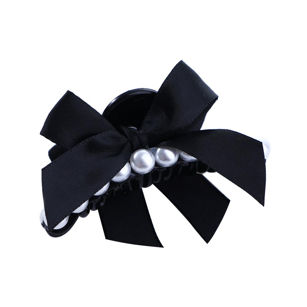 Female Headwear Rhinestone Bow Hair Claw Korean Style Crab Clips Women Hair Clips Hair Accessories