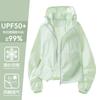 1011 new ice silk sunscreen clothes women's UPF10 + UV protection dopamine super good-looking, light and cool coat