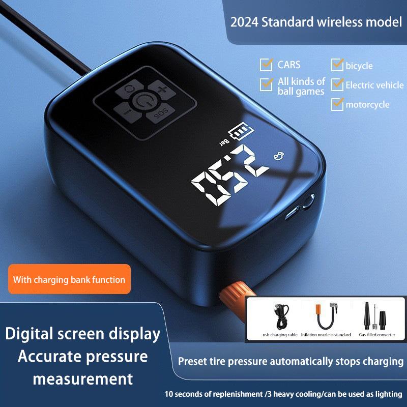 

Беспроводной портативный автомобильный воздушный компрессор воздушный насос электрический насос для накачивания шин для мотоцикла велосипеда лодка авто надувные шарики для шин