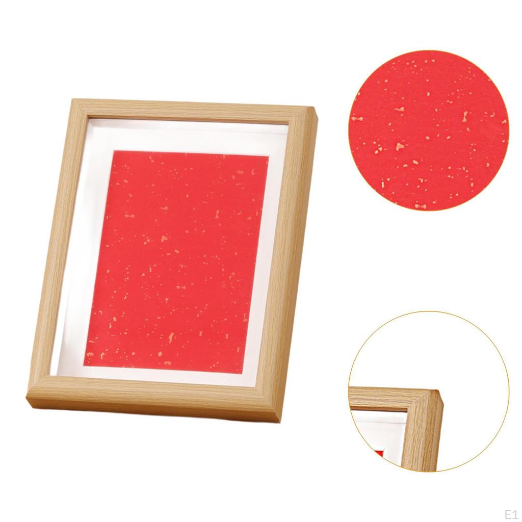 Multifunktionaler Holzrahmen für Kunst und Fotos im Wohnzimmer oder Schlafzimmer