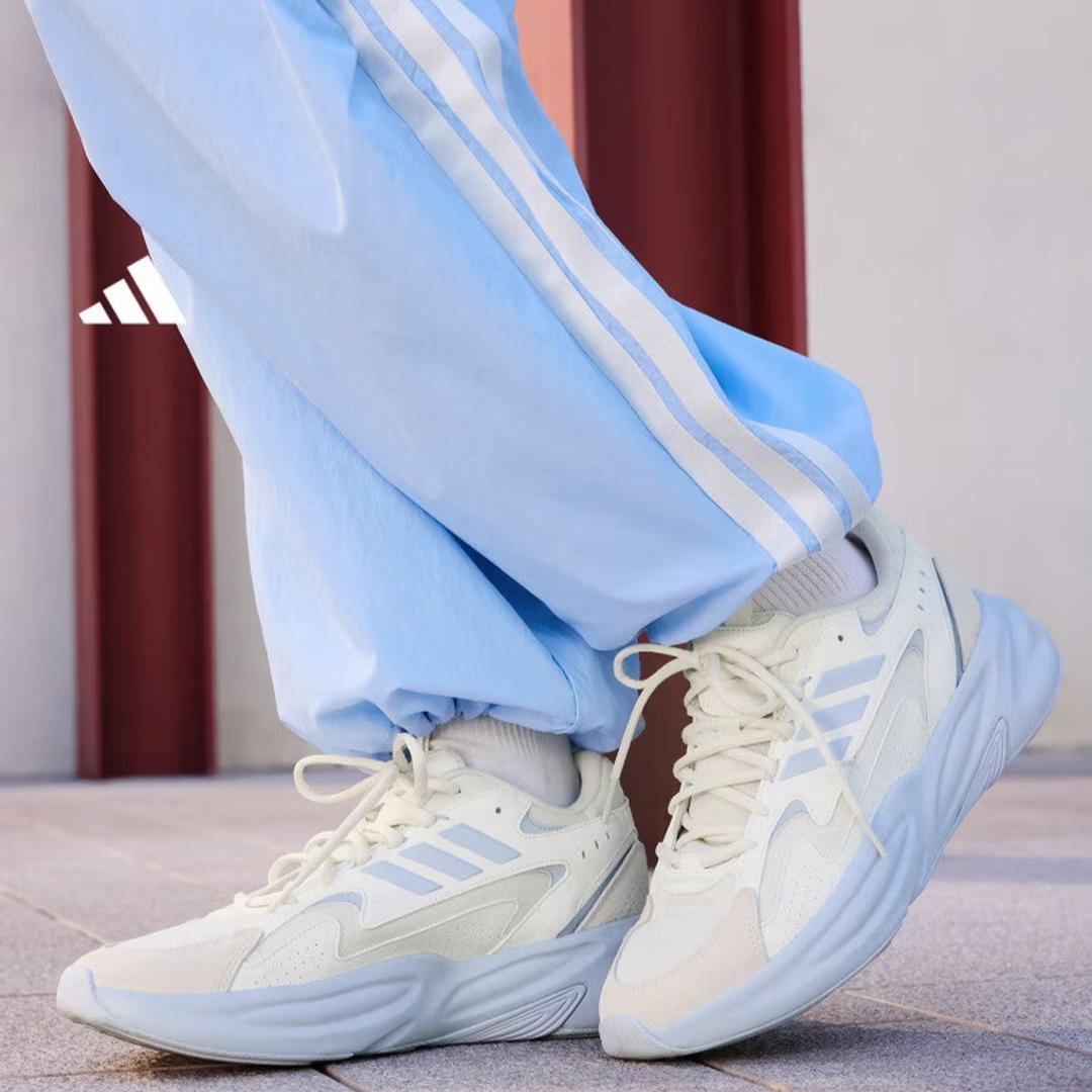 

Adidas Polo Shoes OZWAVE Повседневная обувь на толстой подошве - Новинка от Adidas KH7956 46.5 белый