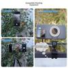 Aluminum Magnetic Phone Holder Rotatable Mobile Phone Mount Upgrades for Stable Video Recording & Multiple Angle Shoot