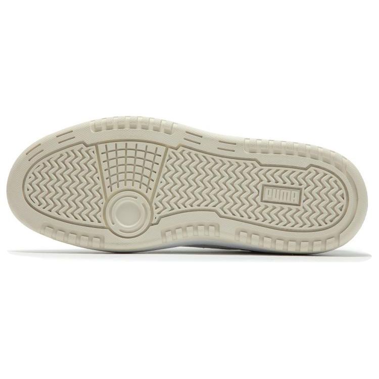 Puma Doublecourt Comfortable Low-Top Sneakers Unisex Sneakers White Green 393284-03