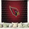 Arizona Cardinals Logo Wall Tapestry Aesthetic Wall Hanging Printed Fabric Blanket Decorative Tapestries for Bedroom Living Room Home Decor