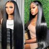 European & American Fashion Straight Hair Wig - Hot Selling Front Lace Middle Part Full Head Cover Available