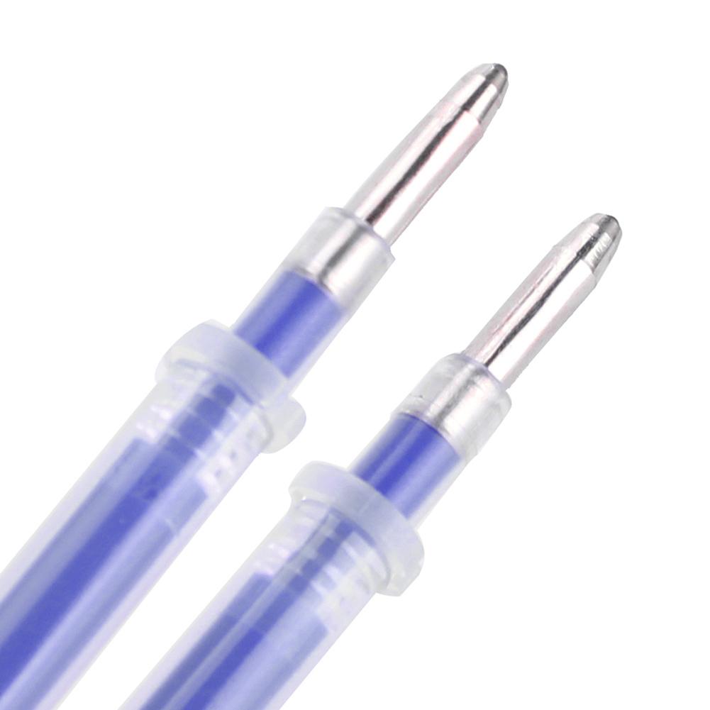 100 PCS Blue High Temperature Erasable Marker Refill Cutting Fabric Marker For Leather Crafts/Garment Sewing Accessories