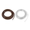 26.25 FT Glass Panel Fixing Strip Multi-function PVC Glass Retainer Cuttable DIY Woodworking Cabinet Rail Stile Groove Door Retaining Strip