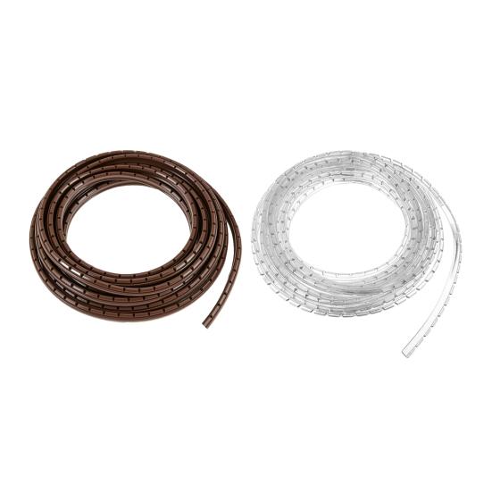 26.25 FT Glass Panel Fixing Strip Multi-function PVC Glass Retainer Cuttable DIY Woodworking Cabinet Rail Stile Groove Door Retaining Strip