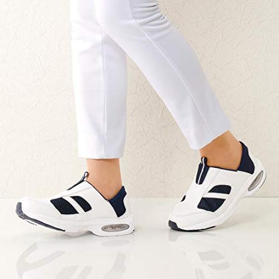 Nursery Deodorizing Cushion Shoes with Soft Size 206588A 2-Way Insoles, Lightweight, Unisex, 24.5, Navy,