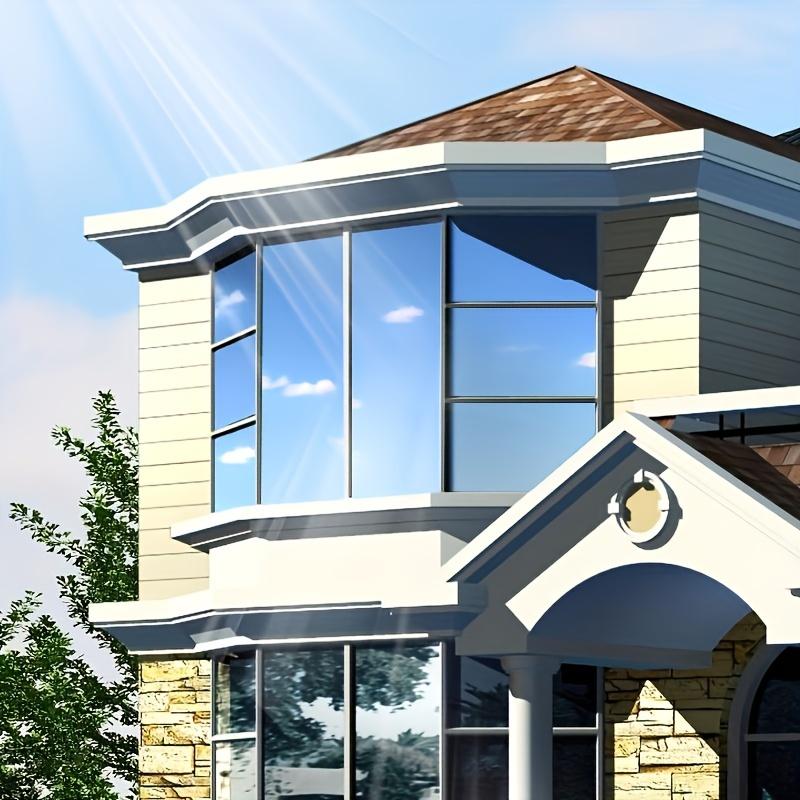 Film Privacy Window 1pc Sun Blocking Heat Insulation Uv Protection Oneway Mirror For Home And Office