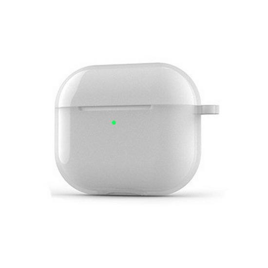 

Захисний силіконовий чохол для Bluetooth-гарнітури AirPods 4-го покоління - однотонний 2024 New Airpods 4th Generation прозорий