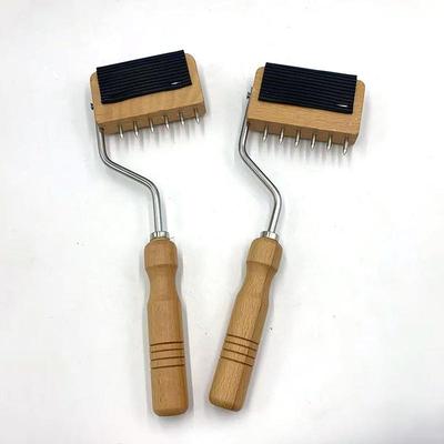Webbing Stretcher Close To The Frame Puller Tight Framing Wood Handle Upholstery Tool For Carpet Canvas Textile Ribbon Household